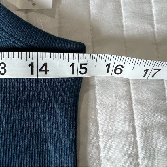 Old Navy Long Blue Sleeveless Midi Sheath Dress - Picture 6 of 7